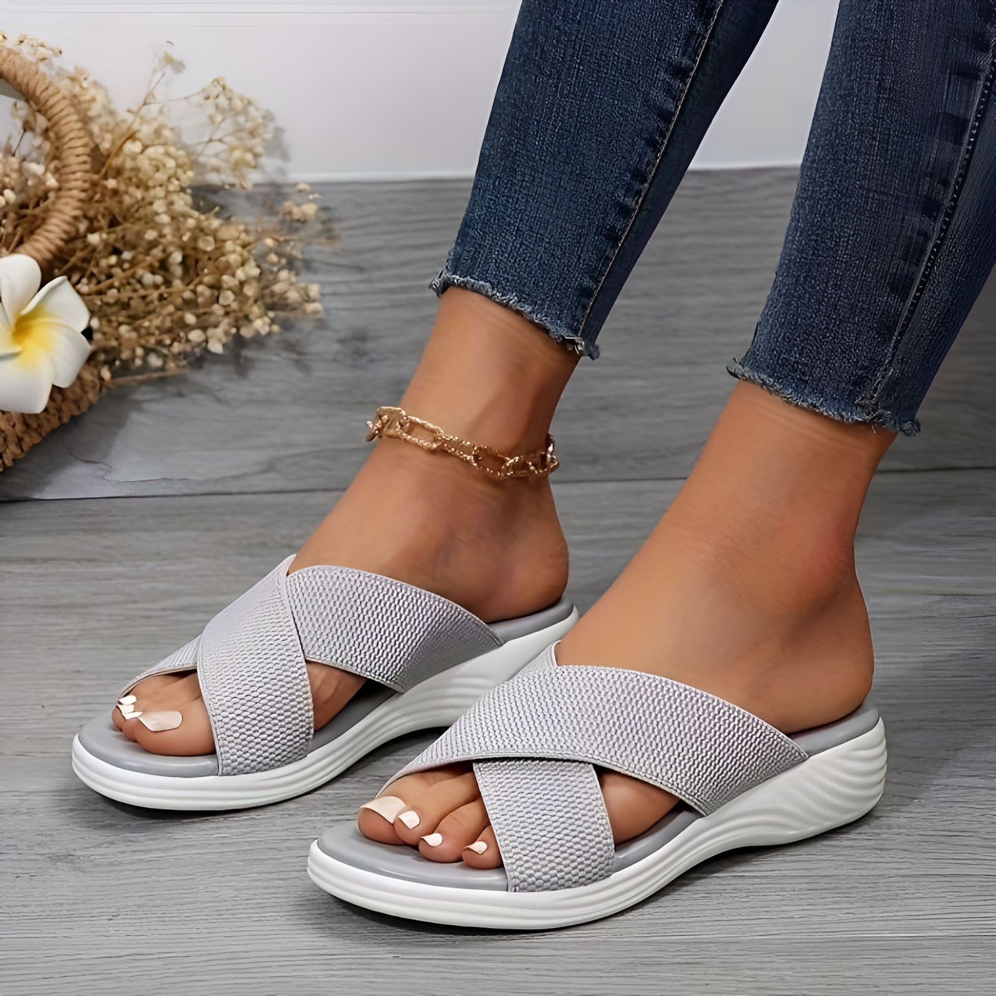 Komfortable und stylische orthopädische Zehentrenner für Damen