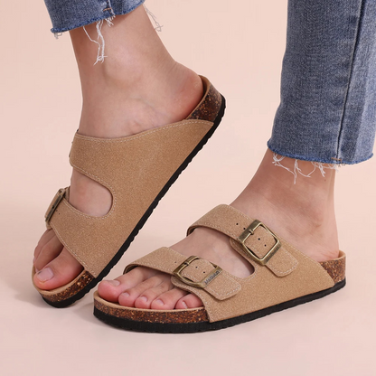 KorkVita™ – Damen Sandalen mit Ergonomischem Kork Fußbett