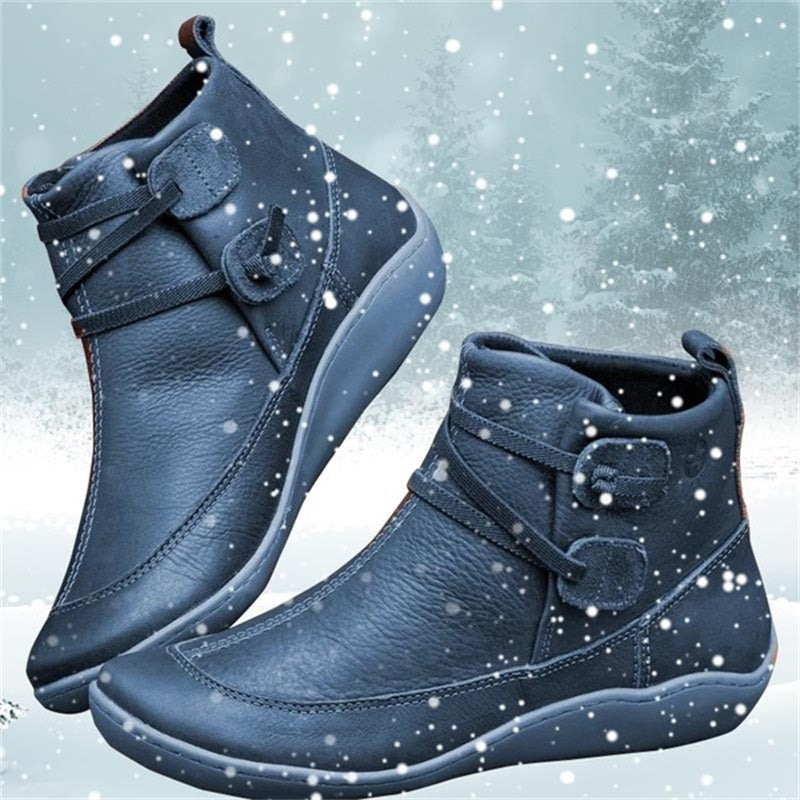 Kuella Damen Winterstiefel aus wasserdichtem Leder