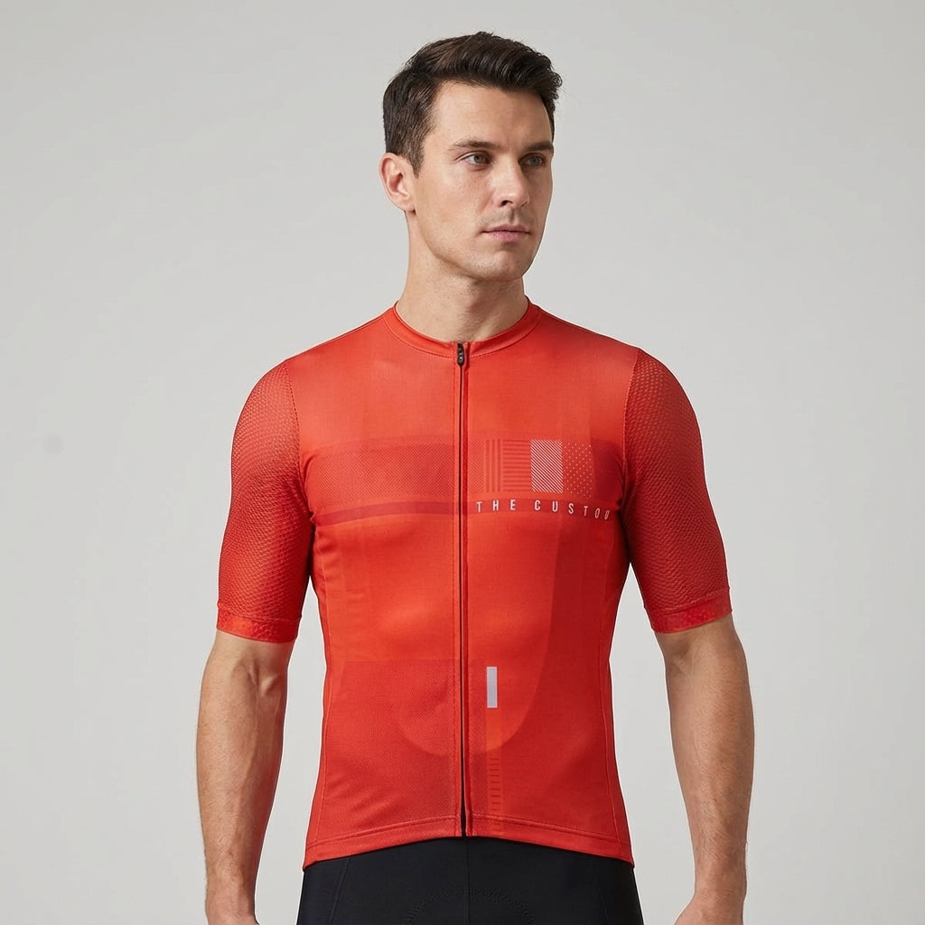 Leichtes Mesh Trikot Kurzarm Sommer