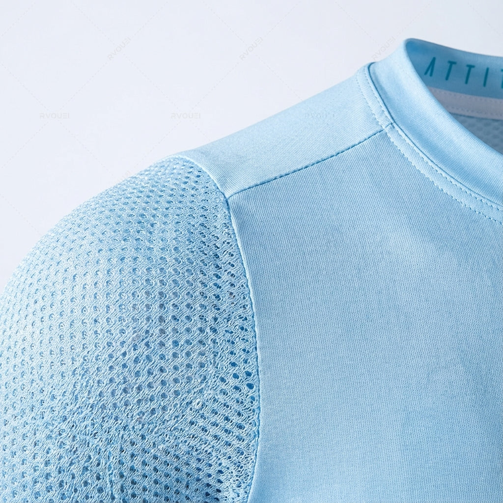 Leichtes Mesh Trikot Kurzarm Sommer