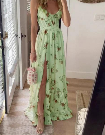 Kurzes Kleid mit Print