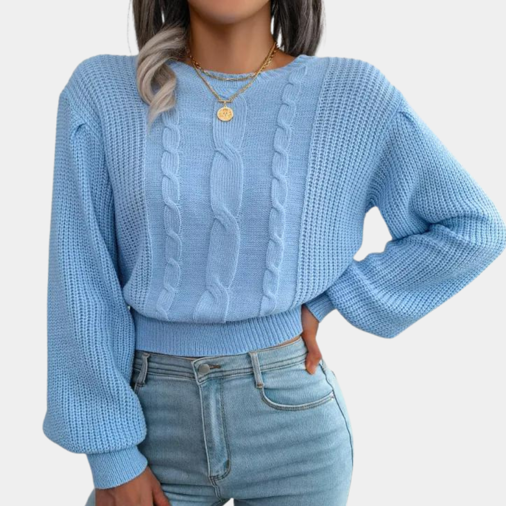 Kuscheliger Damenpullover Silvana aus weichem Strick