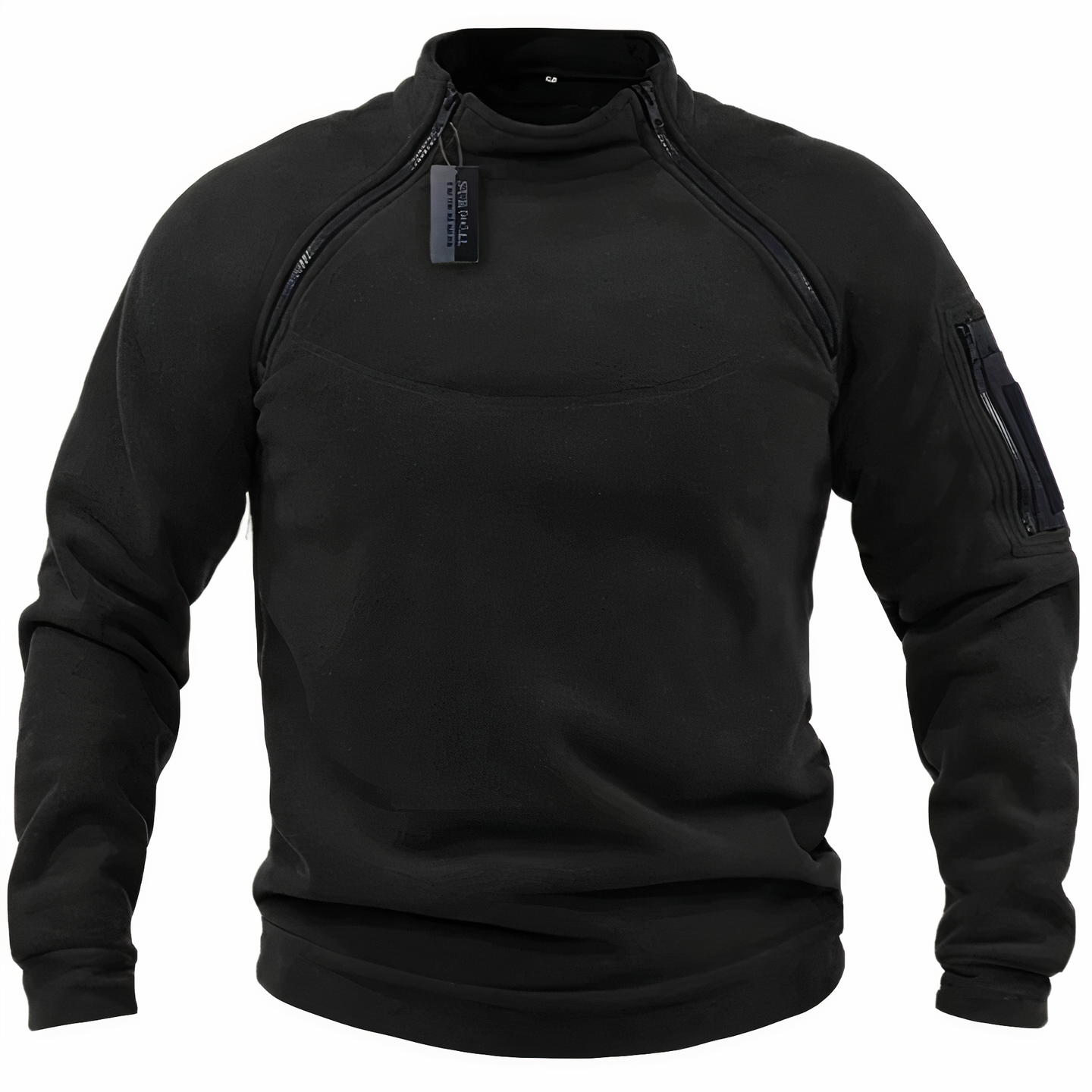 Kuscheliger Pullover mit doppelter Stofflage – Yosef