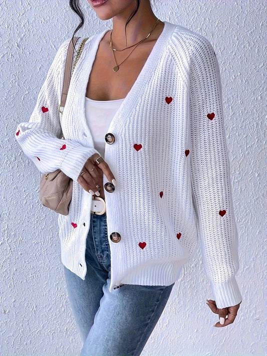 LanaLux™ – Elegante Lange Damen Strickjacke mit Komfortschnitt