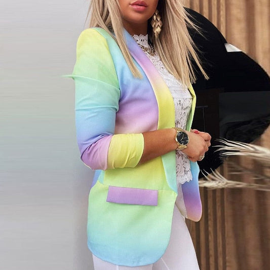 Elarova |  Langarm-Blazer für Damen