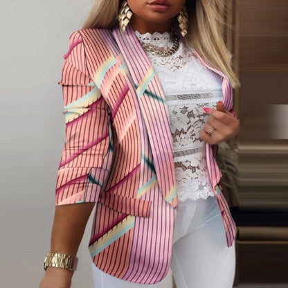 Elarova |  Langarm-Blazer für Damen