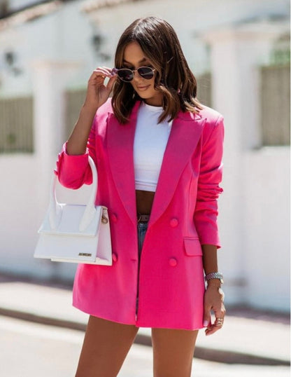Elarova |  Langärmeliger Blazer für Damen