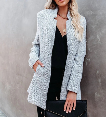 Elarova |  Langärmliger Blazer für Damen