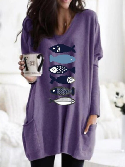 Langer Pullover für Frauen