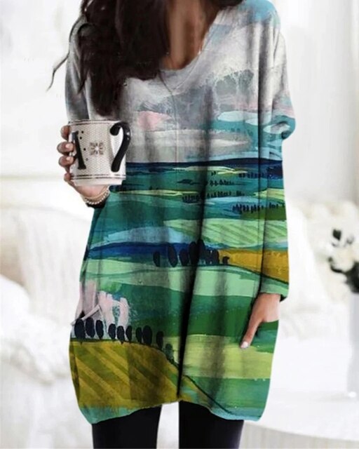 Langer Pullover für Frauen
