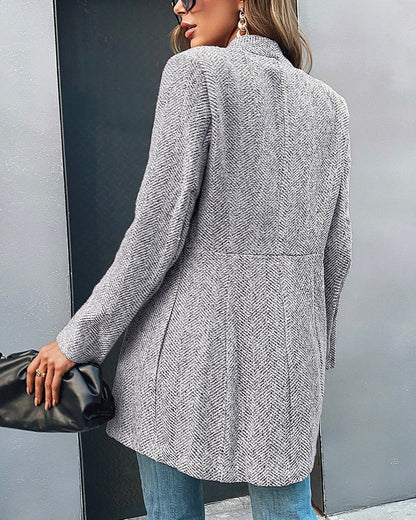 Elarova |  Langer Blazer für Damen