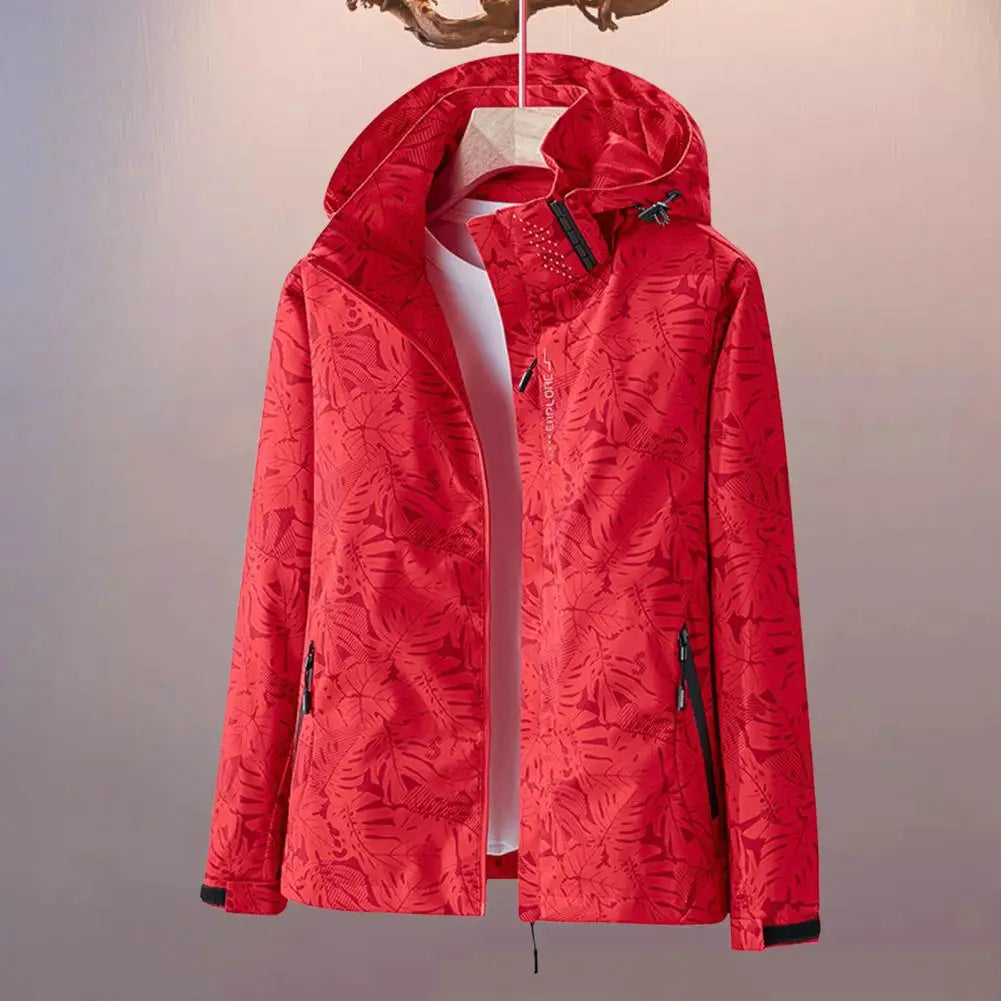 Lasielle Wasserdichte Rote Jacke