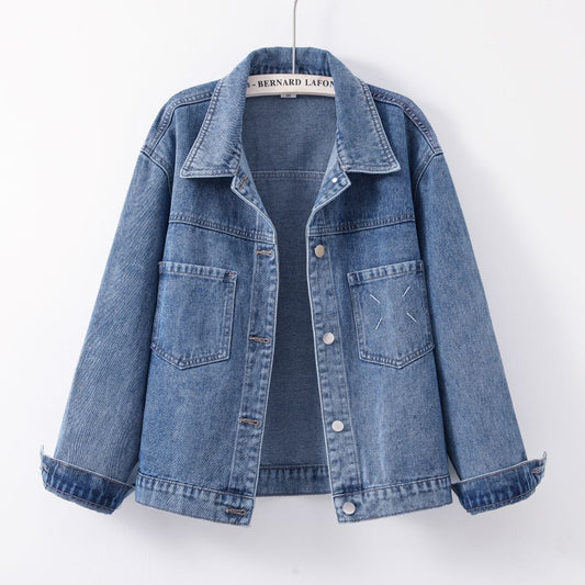 Elarova |  Lässige Jeansjacke für Damen