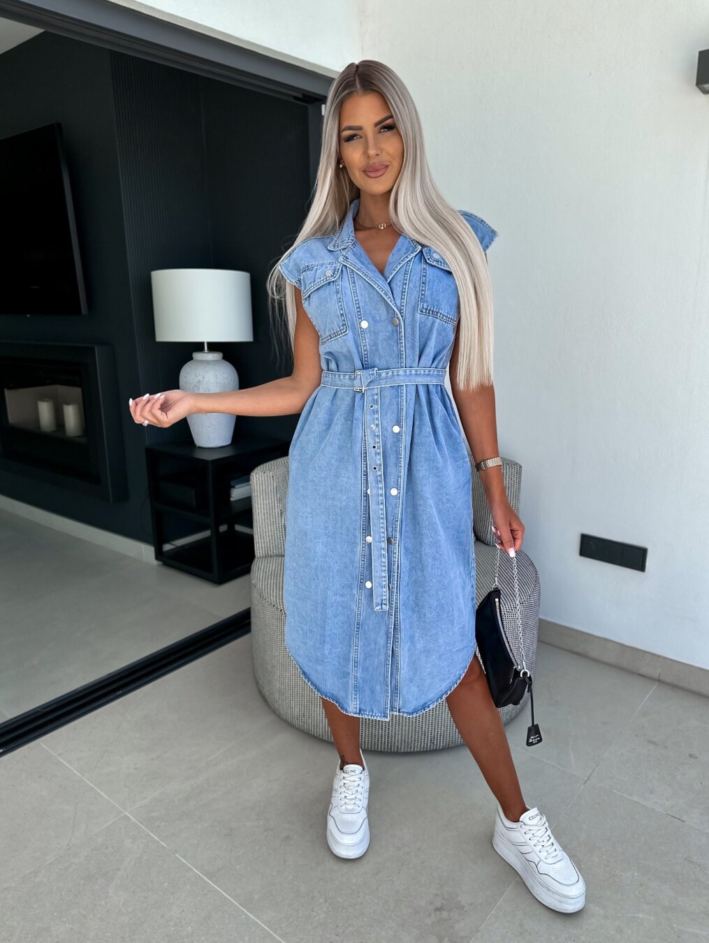 Lässiges Denimkleid Margareta