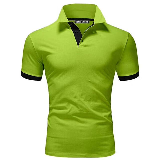 Lässiges Herren-Golf-Poloshirt für den Sommer – Buggy