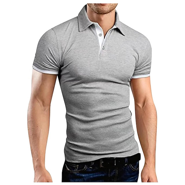 Lässiges Herren-Golf-Poloshirt für den Sommer – Buggy