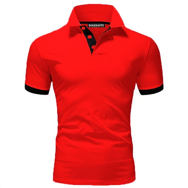 Lässiges Herren-Golf-Poloshirt für den Sommer – Buggy