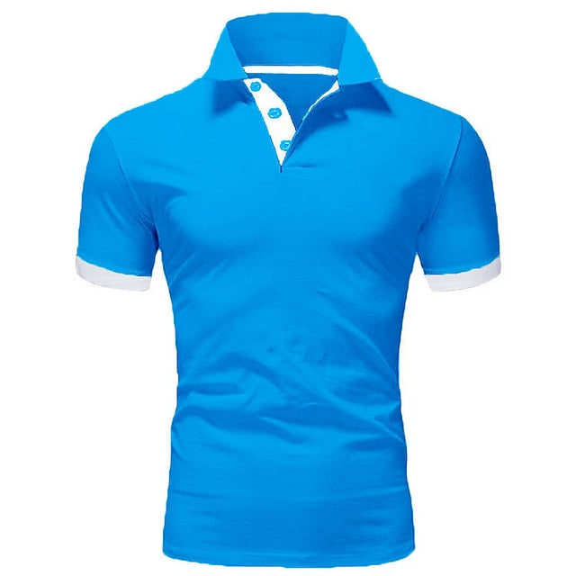 Lässiges Herren-Golf-Poloshirt für den Sommer – Buggy