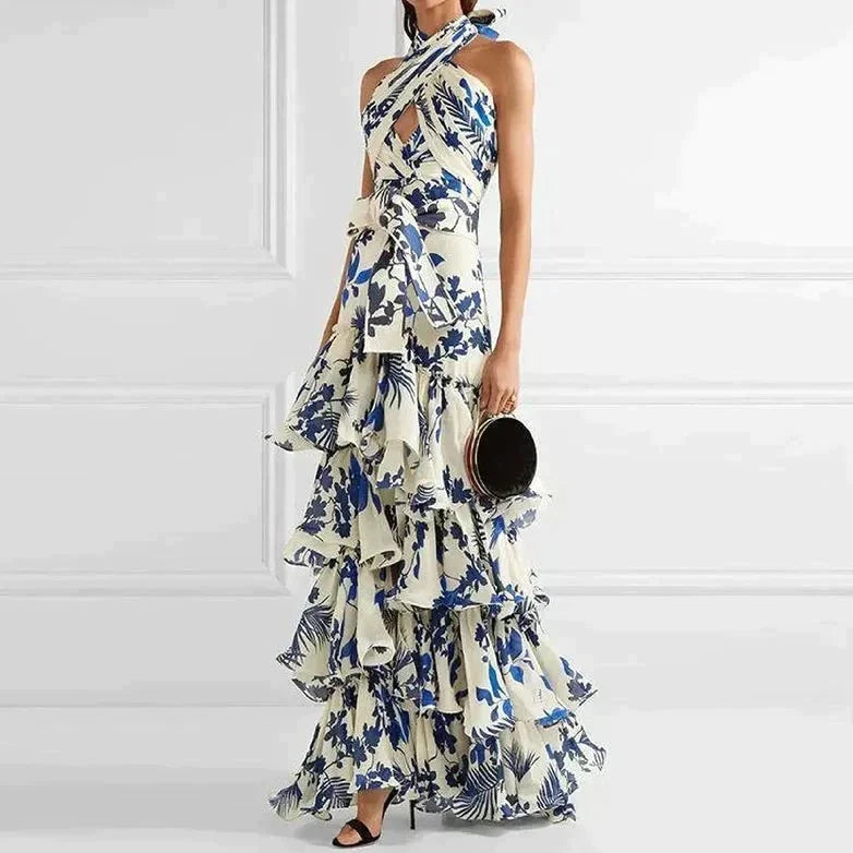 Lea: Elegantes Neckholder-Kleid