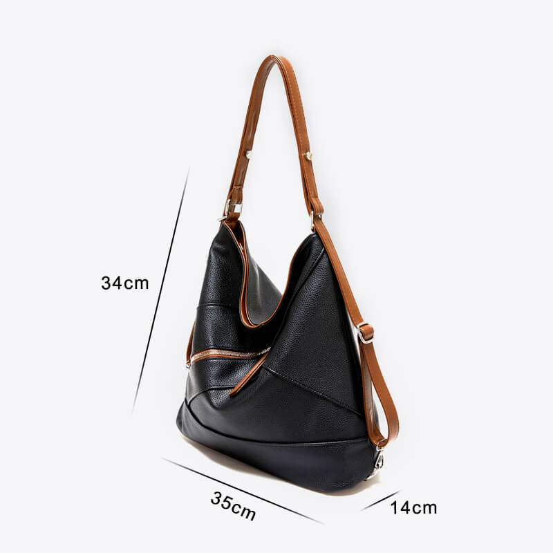 Lederimitat Tasche