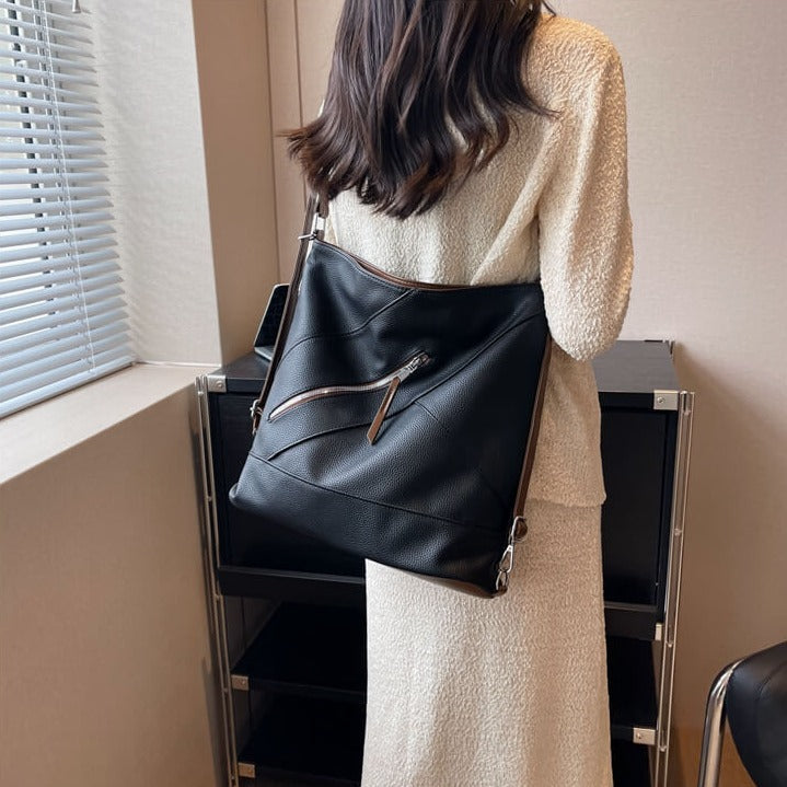 Lederimitat Tasche