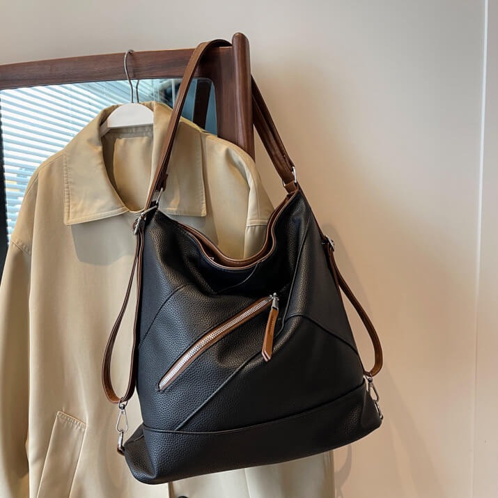 Lederimitat Tasche
