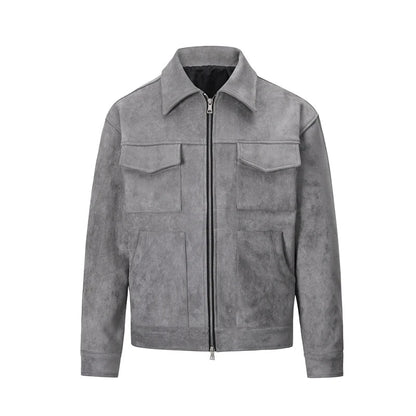Elarova |  Lederjacke für Herren