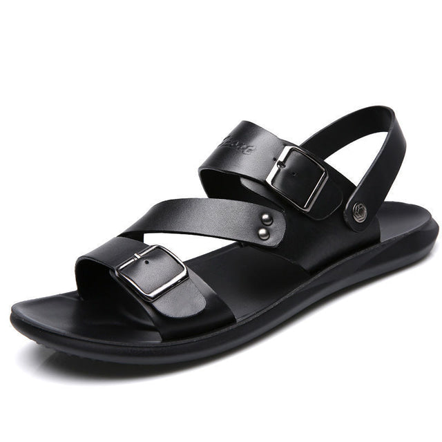 Lederne Strand-Sandalen von Meinhard - entspannter Tragekomfort