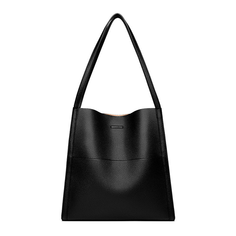 Lederstil-Schultertasche