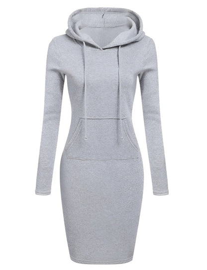 Legeres Kapuzenpulloverkleid Gwenevere