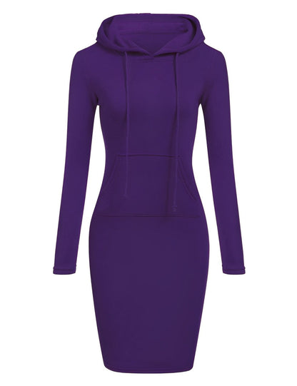 Legeres Kapuzenpulloverkleid Gwenevere