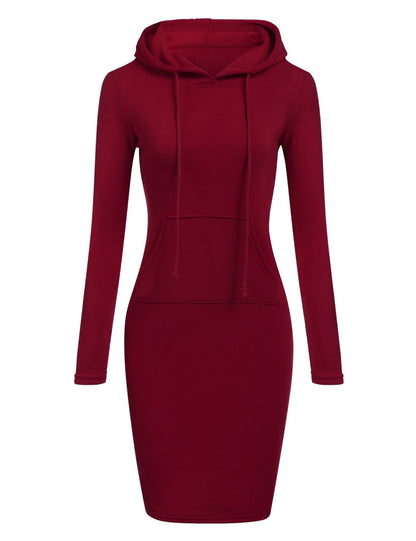 Legeres Kapuzenpulloverkleid Gwenevere