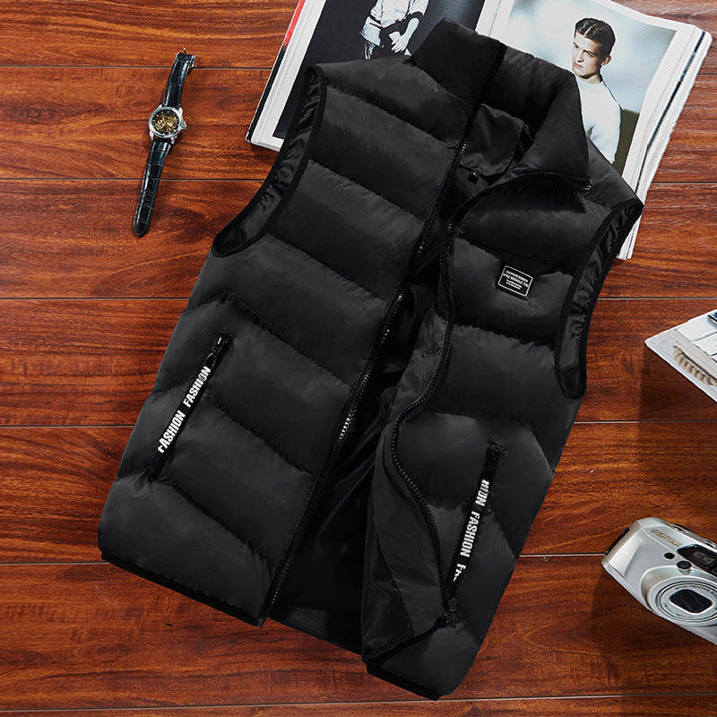 Leichte Freizeit Weste Herren | Herrenweste Gepolstert Für Übergangszeit