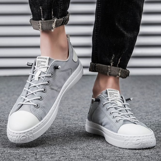 Leichte Rolf Leinenschuhe im klassischen Low-Top Design