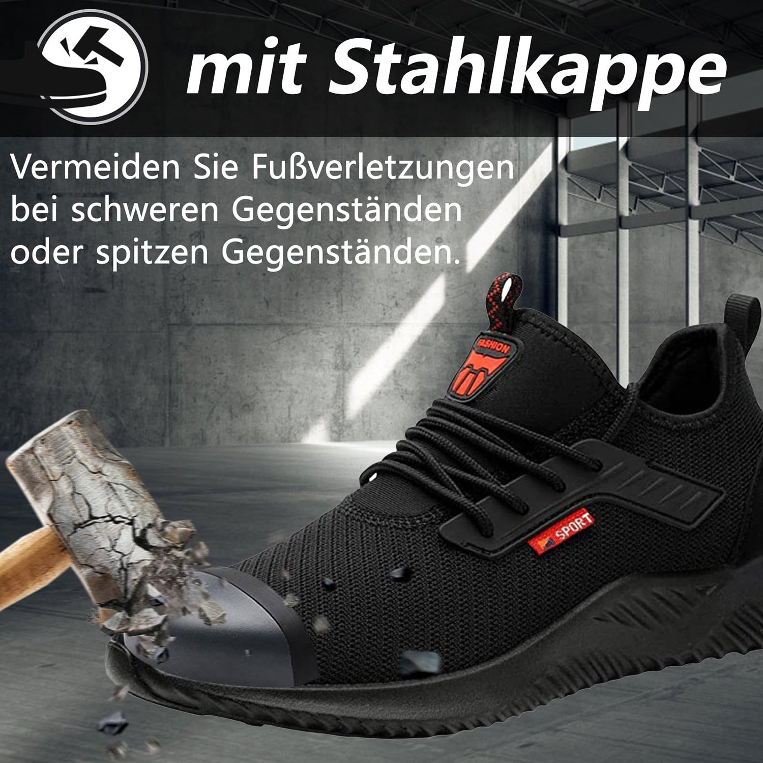 OrfixoSafe™ – Premium Leichte Sicherheitsschuhe