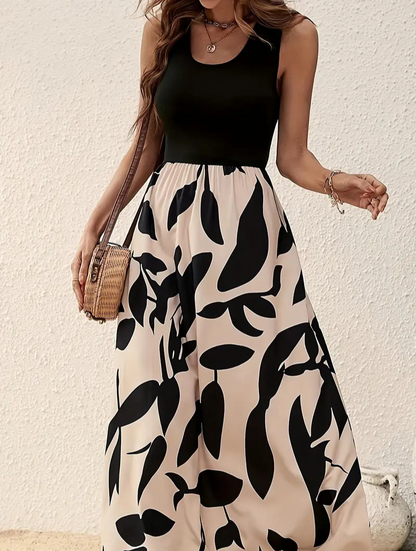 Leichtes Maxikleid von Elarova für den Sommer
