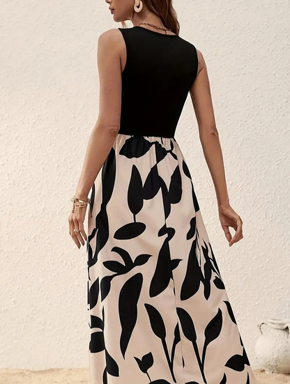 Leichtes Maxikleid von Elarova für den Sommer