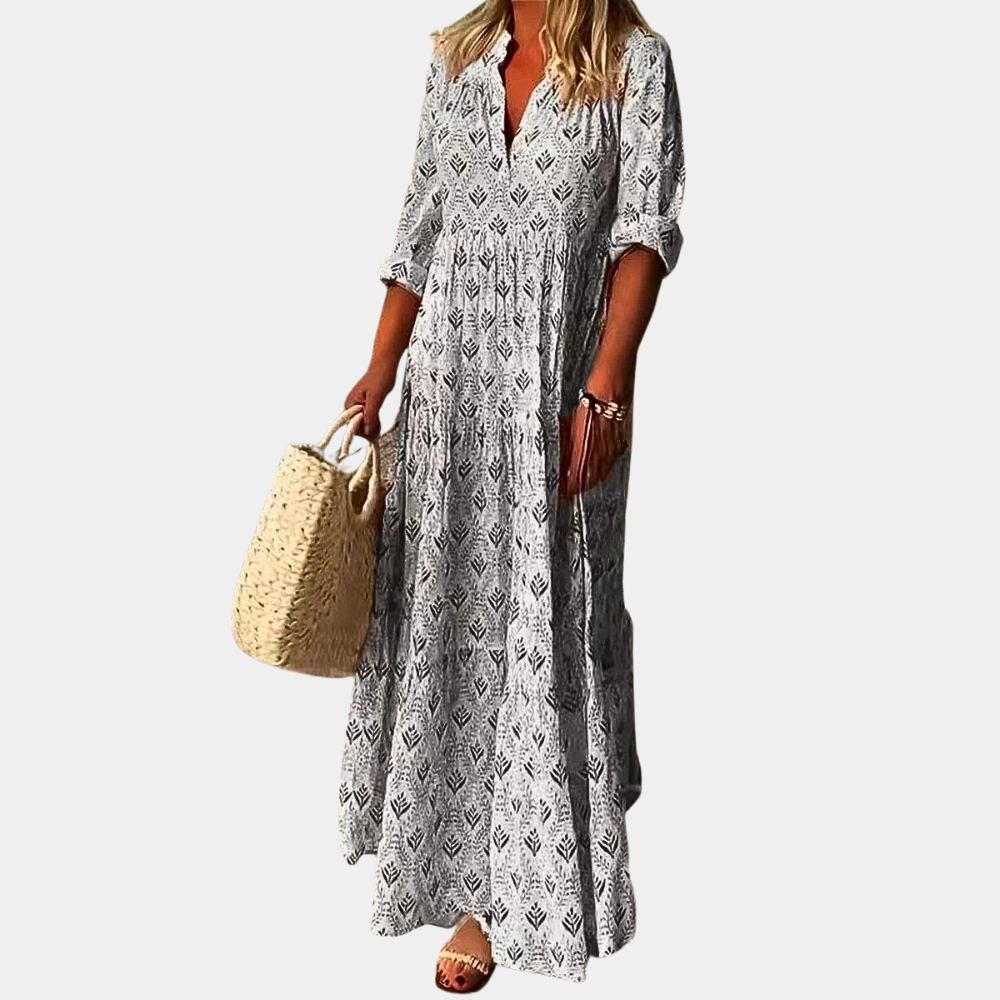 Leichtes, maxilanges Sommerkleid für Damen