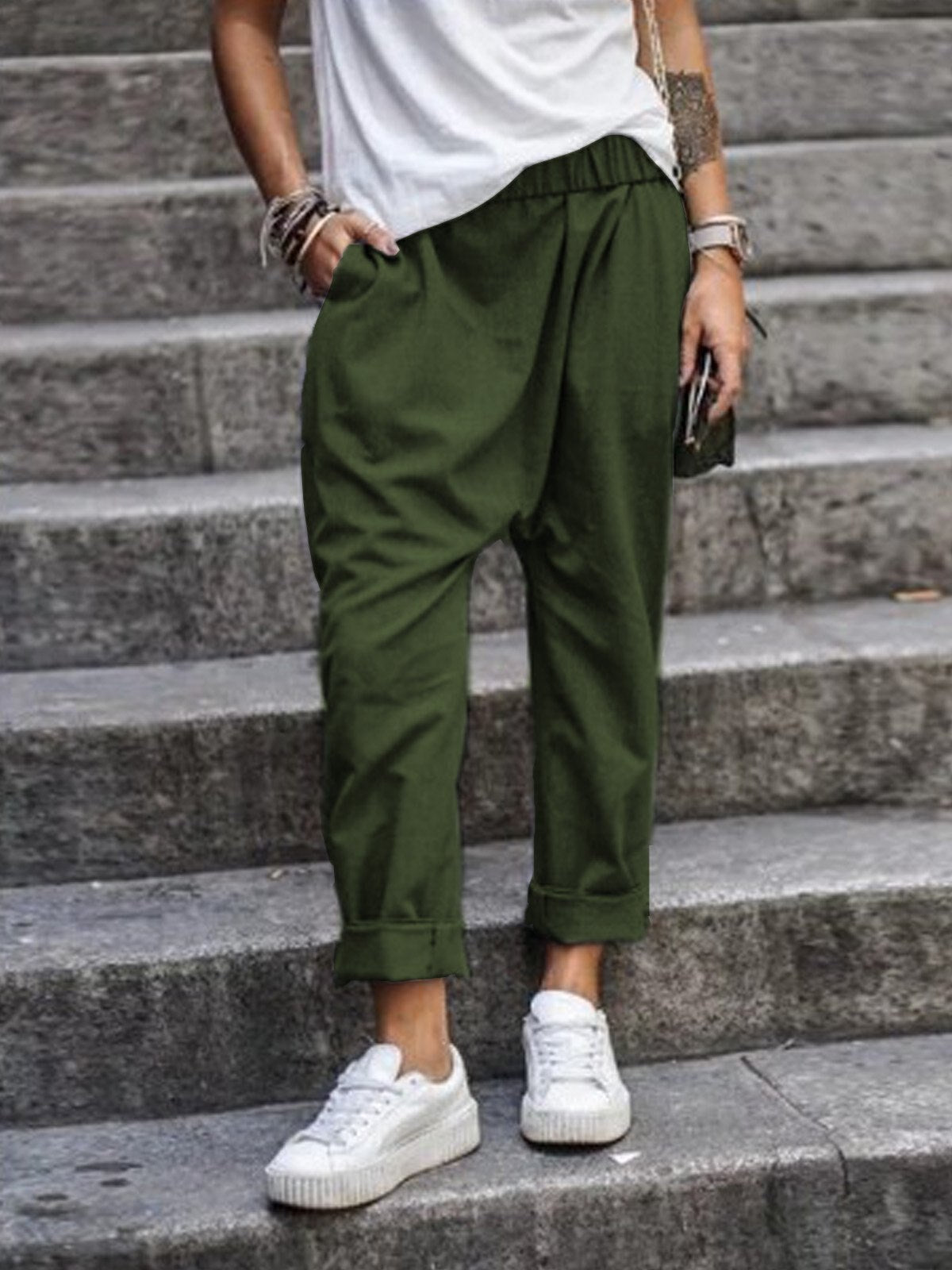Leinenhose Hailey - lässiger Schnitt