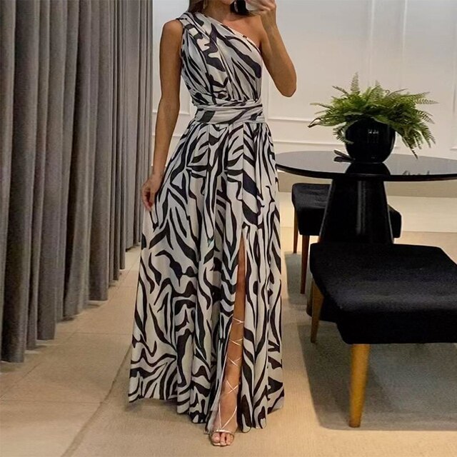 Leonie: Modisches gemustertes Kleid