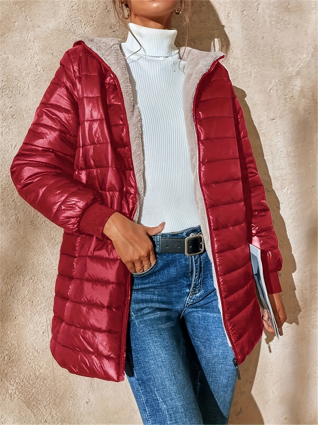 Leysmira Kapuzenjacke: Lässige Langarmjacke mit Reißverschluss für den Alltag