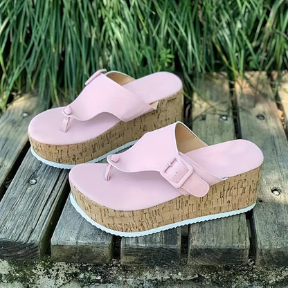 LiftEase™ – Elegante Damen Plateausandalen für maximalen Komfort