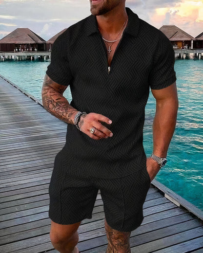 LinoLux™ – Herren Leinen Sommer Outfit Set