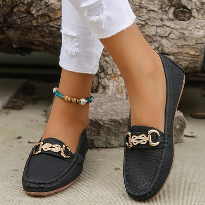 LoraSoft™ – Stilvolle Damen Loafers aus hochwertigem Leder