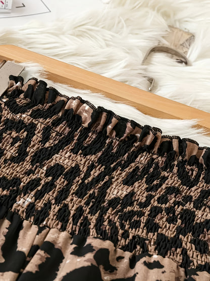 LunaFlow™ – Elegante Damenhose mit weitem Bein und elastischem Bund