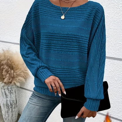 LuxeLoom™ – Exklusiver Damenpullover im Oversize-Look