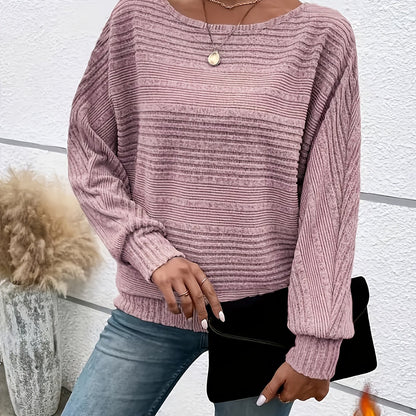 LuxeLoom™ – Exklusiver Damenpullover im Oversize-Look