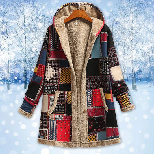 Elarova |  Luxuriöse Fleece-Jacke