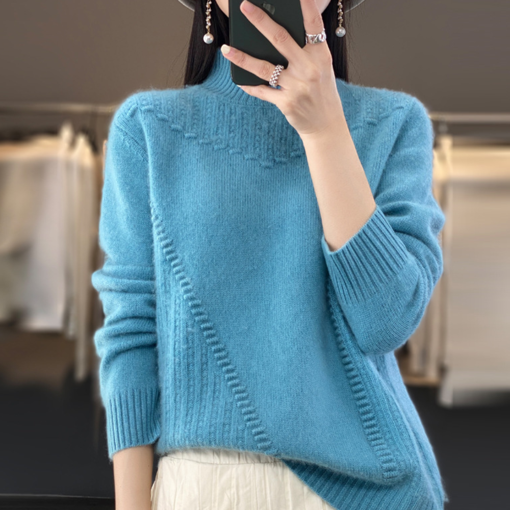Luxuriöser, kuscheliger Damenpullover Bettina